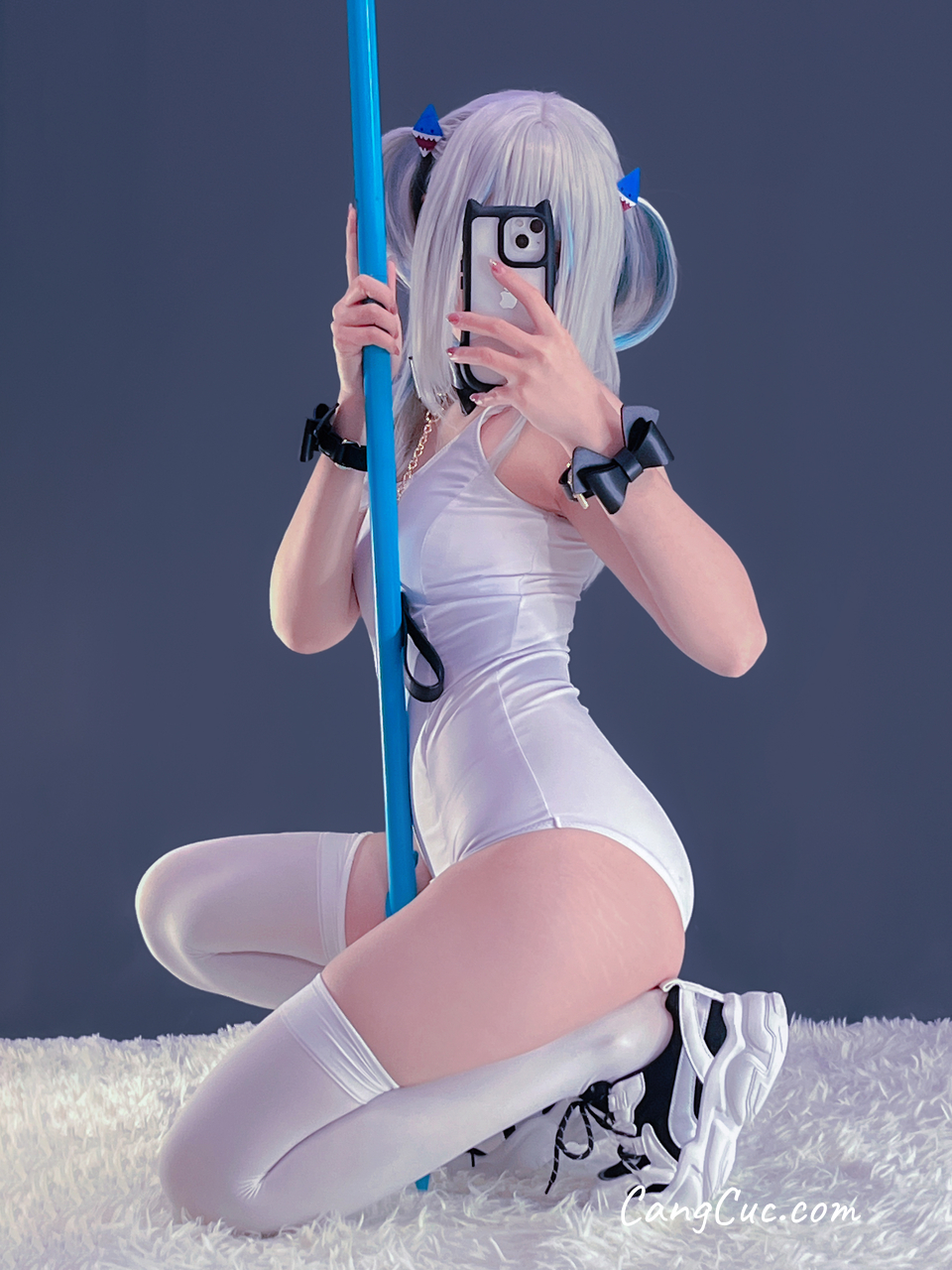 Coser@Ayame base – Gura 泳装